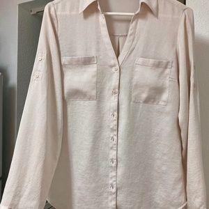 Express Slim Fit Portofino Button Down Shirt